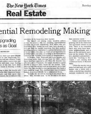 NY Times Real Estate